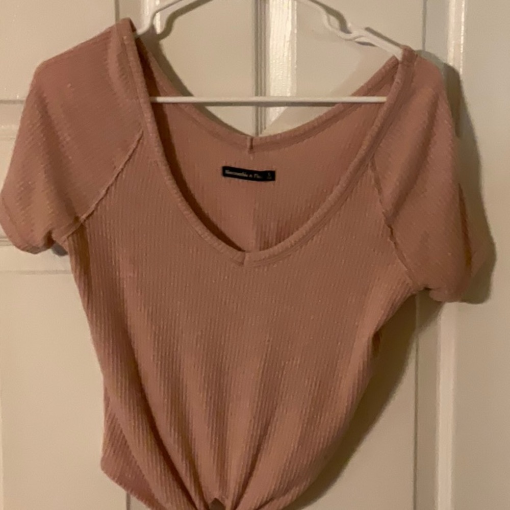 Abercrombie tied shirt